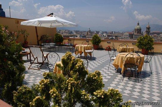 Hotel Ambasciatori باليرمو المطعم الصورة